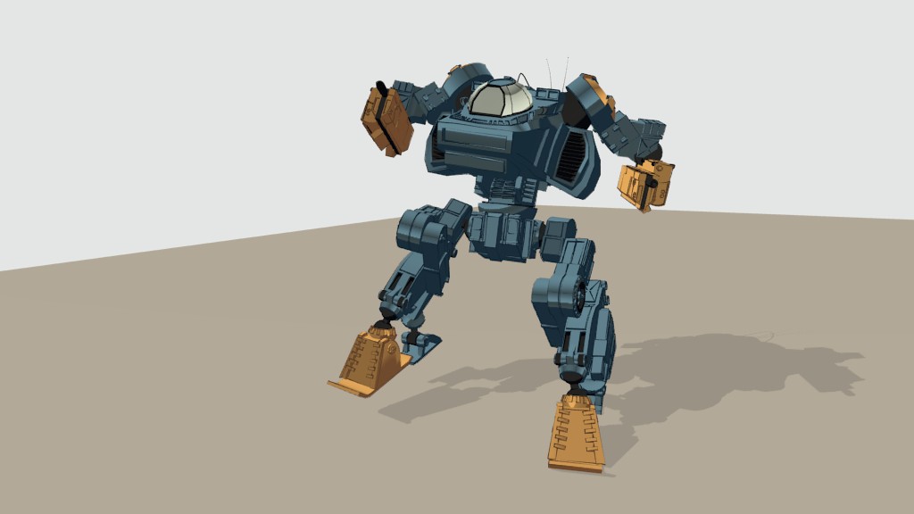 Mecha Rig (Cell Shade) preview image 1